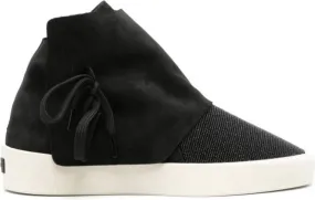 Fear Of God Moc bead-detail suede sneakers Black