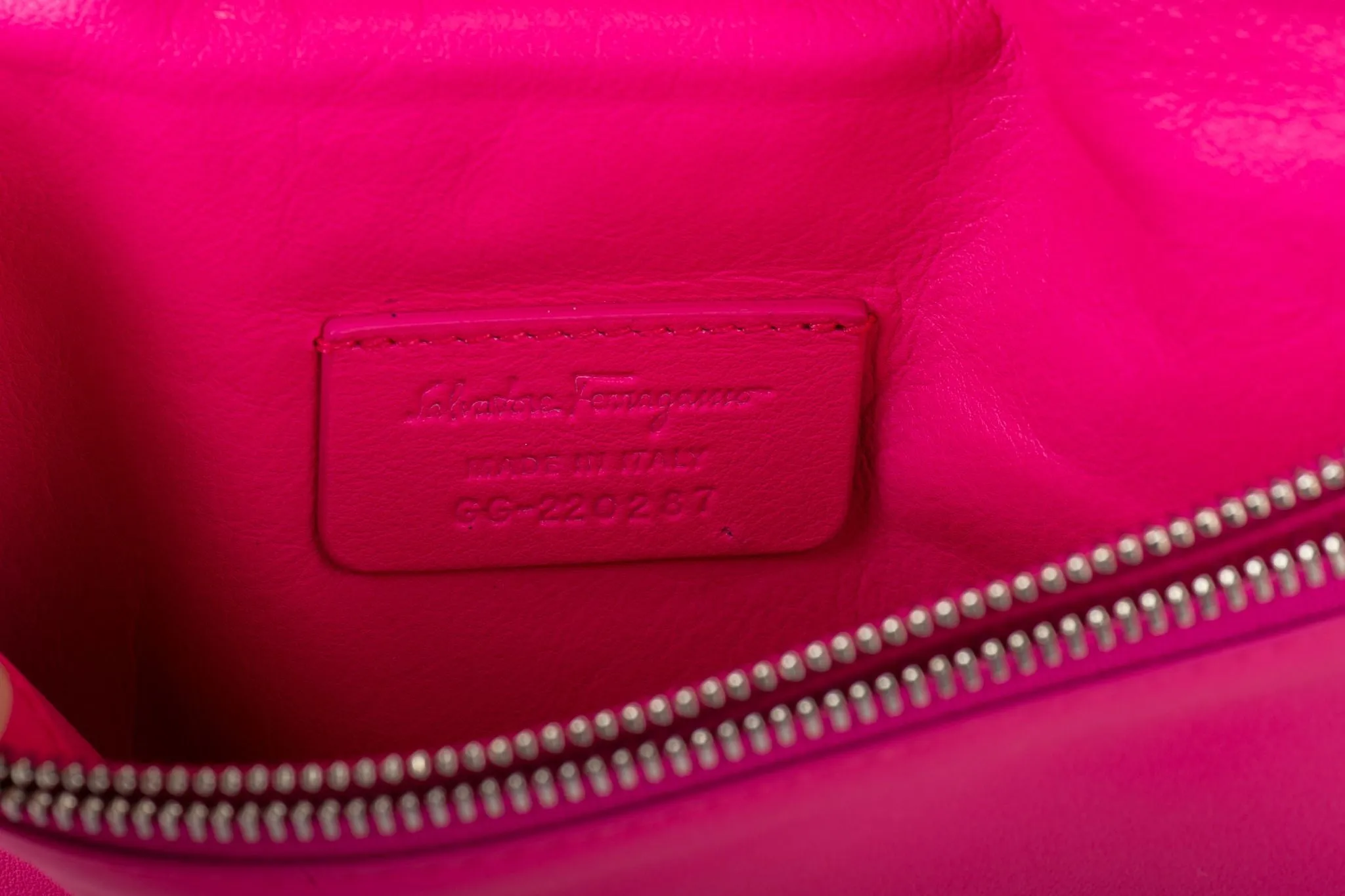 Ferragamo BNIB Fuchsia Cross Body Bag