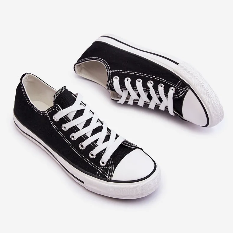 FR1 Women's Classic Low Sneakers Black Vegas