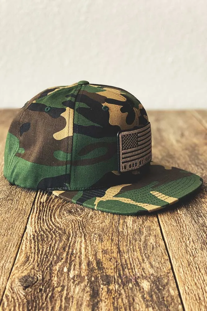 God We Trust Camo Hat