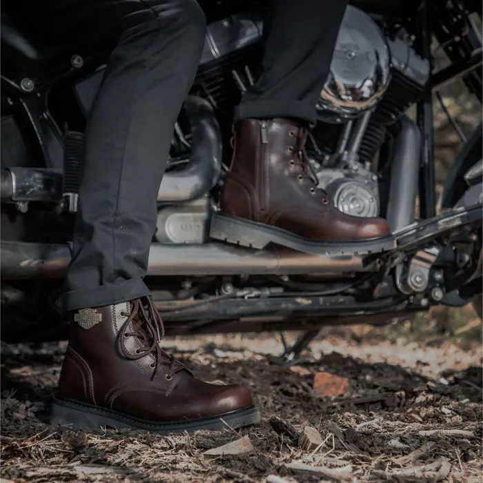 HARLEY DAVIDSON D93782 BOOT ASHERTON BROWN