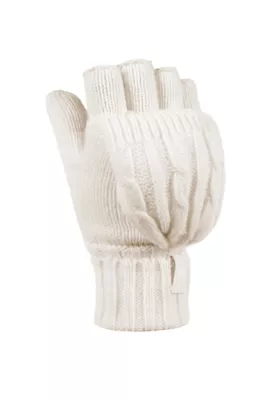 Heat Holders Women's Melinda Cable Knit Converter Gloves, 1 Pair