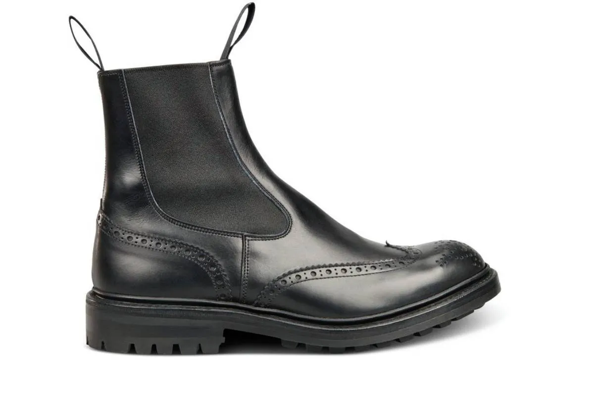 Henry Country Dealer Boot - Black Calf