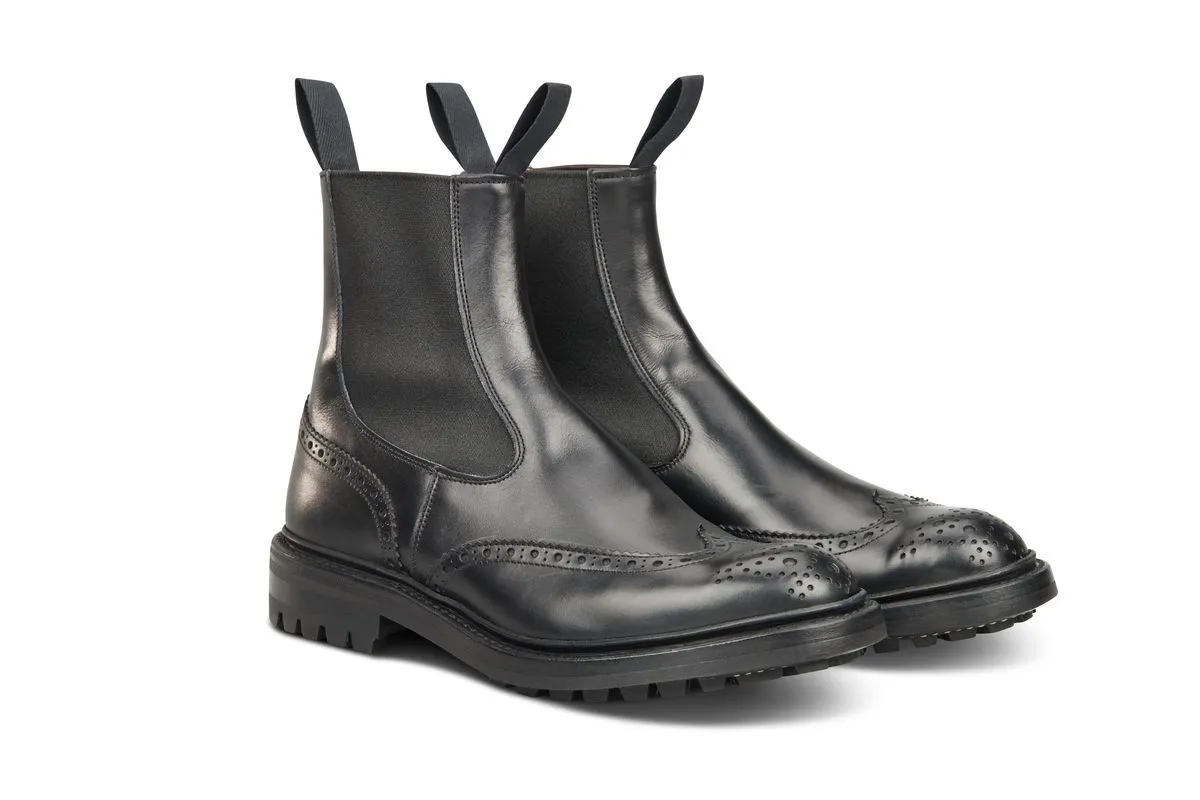 Henry Country Dealer Boot - Black Calf