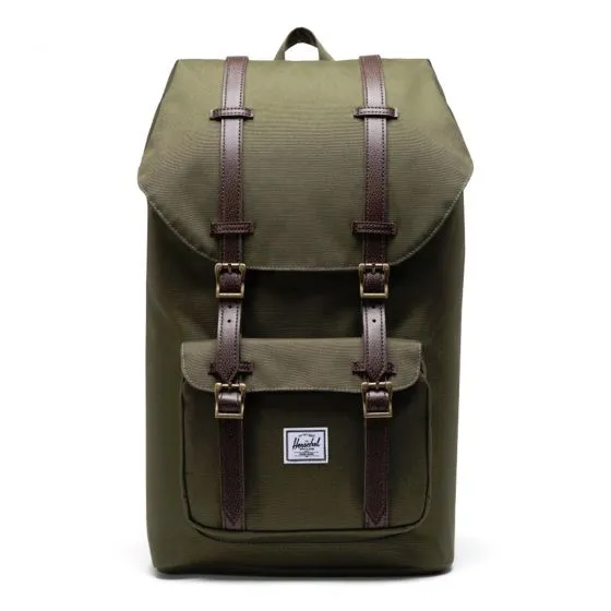 Herschel Little America Ivy Green / Chicory Coffee Backpack