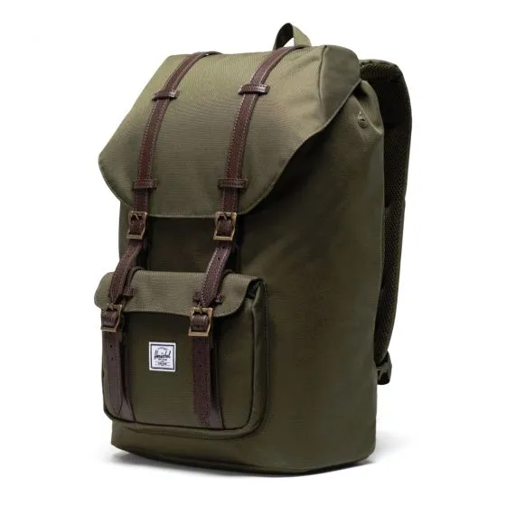 Herschel Little America Ivy Green / Chicory Coffee Backpack