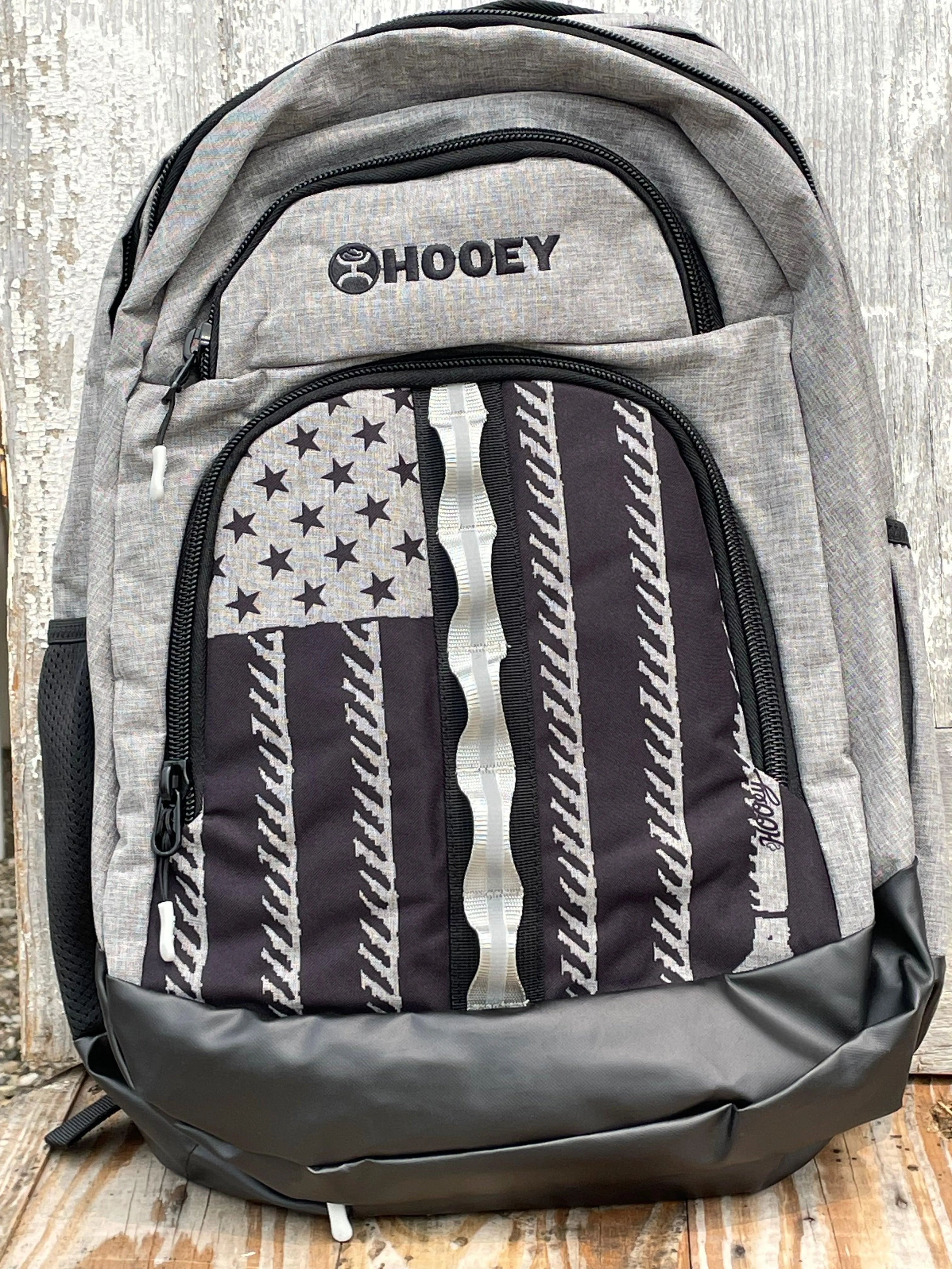 Hooey OX Liberty Roper Grey Backpack BP044GYBK