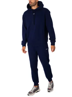 HUGO Dapo Dayote Hooded Tracksuit - Navy