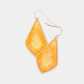 iLLASPARKZ Glitter Geometric Dangle Earrings