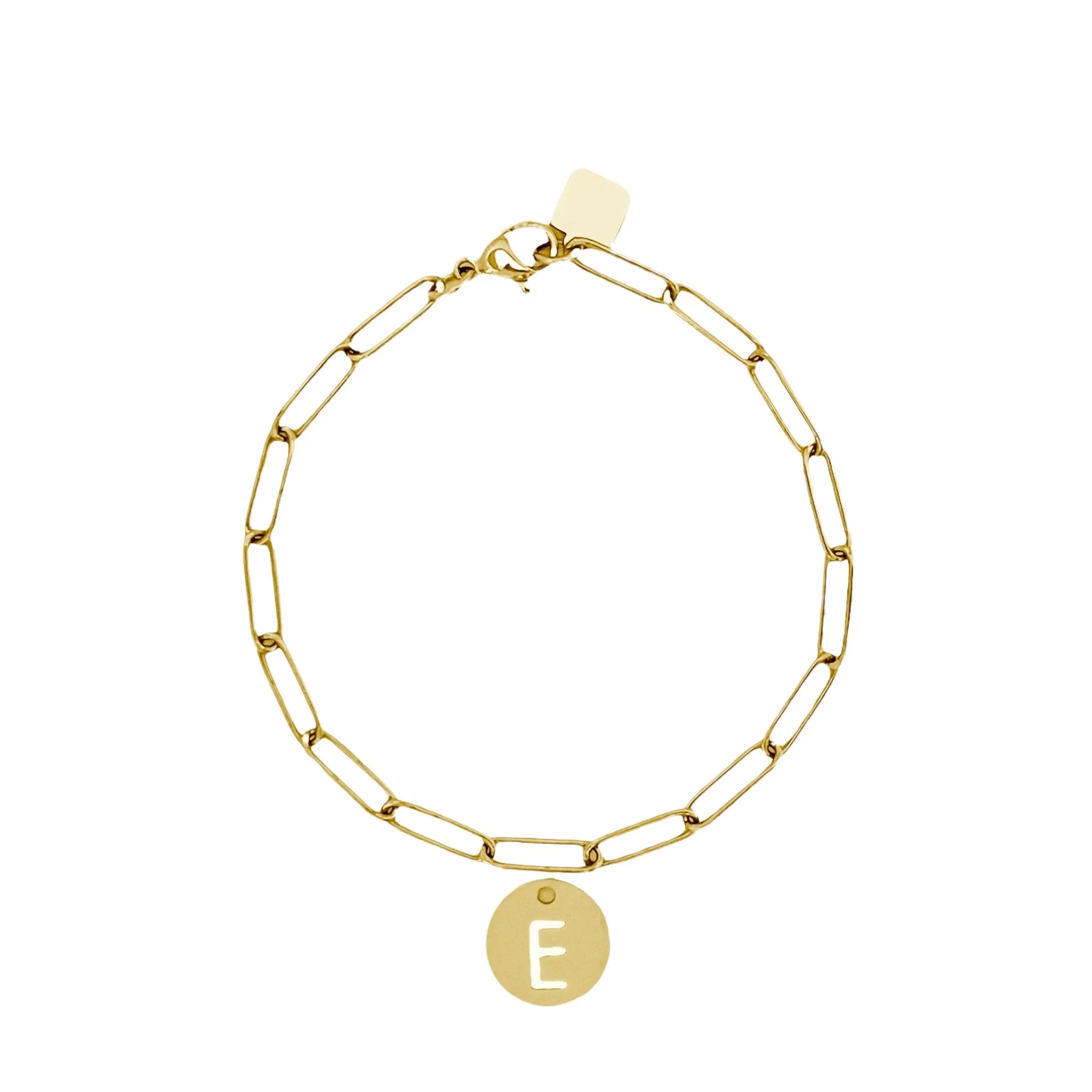 Initial Bracelet (A-Z) Gold