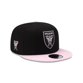 Inter Miami Basic Crest 9FIFTY Snapback Hat