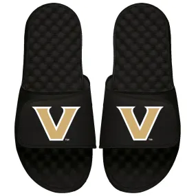 ISlide Vanderbilt Commodores Black Primary Logo Slide Sandals