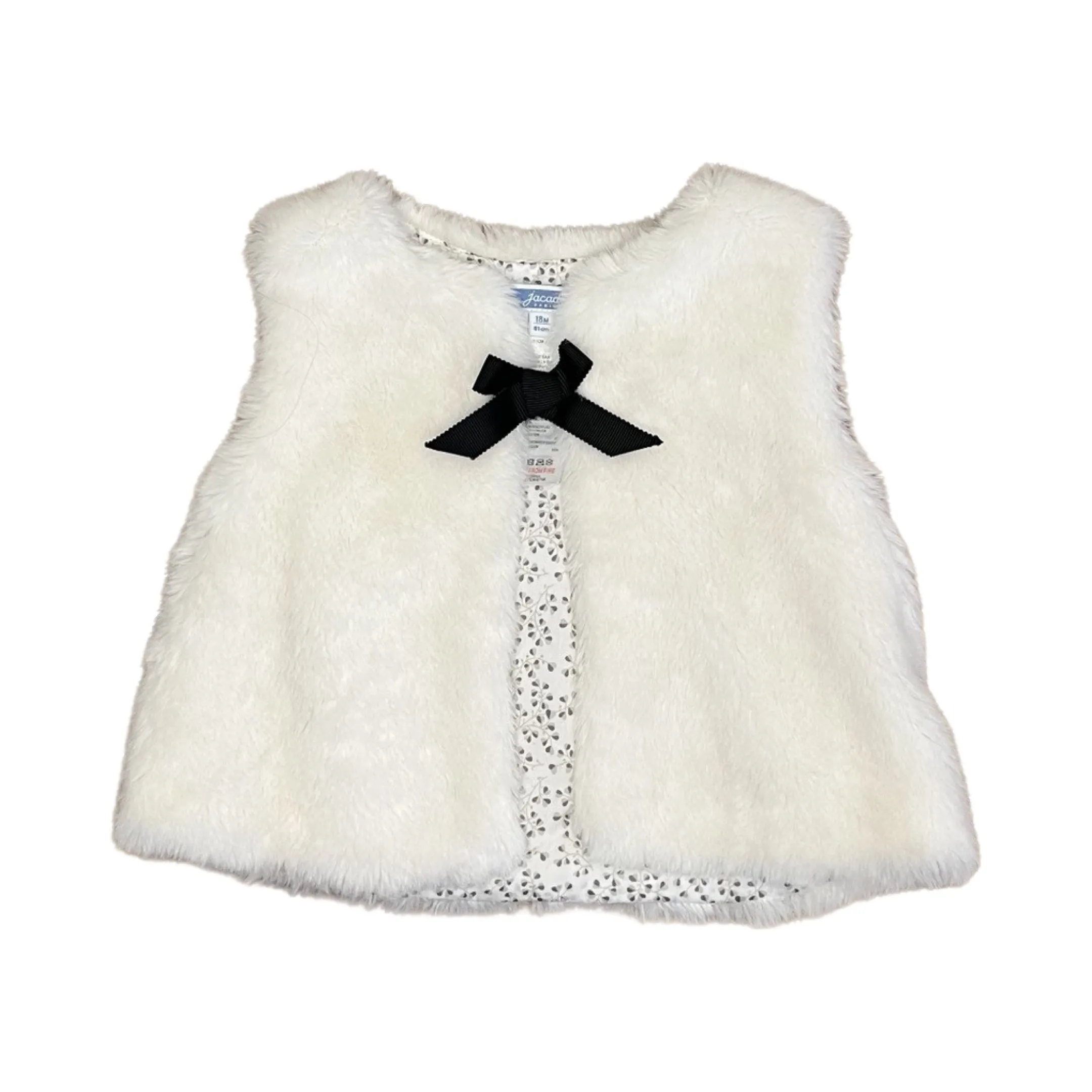 Jacadi Faux Fur Vest