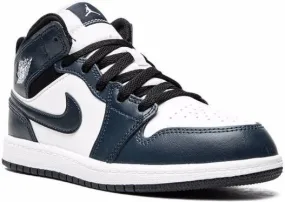 Jordan Kids Jordan 1 Mid Armory Navy sneakers Blue