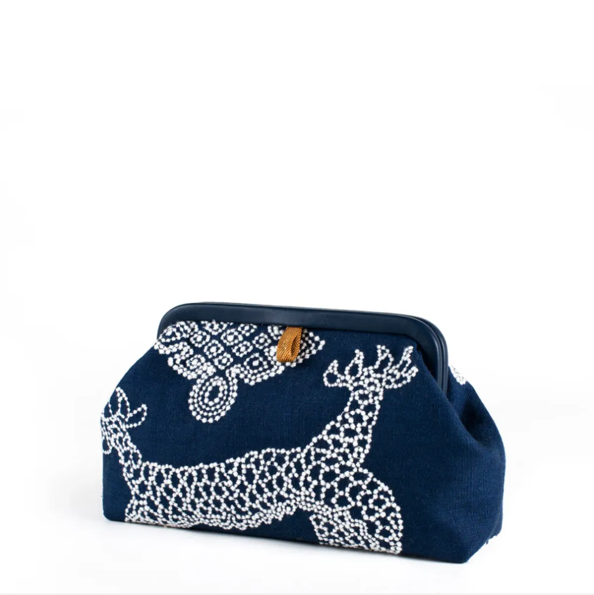 Liette Bag - Navy Blue/White