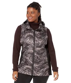 L.L.Bean Primaloft Packaway Long Vest Print