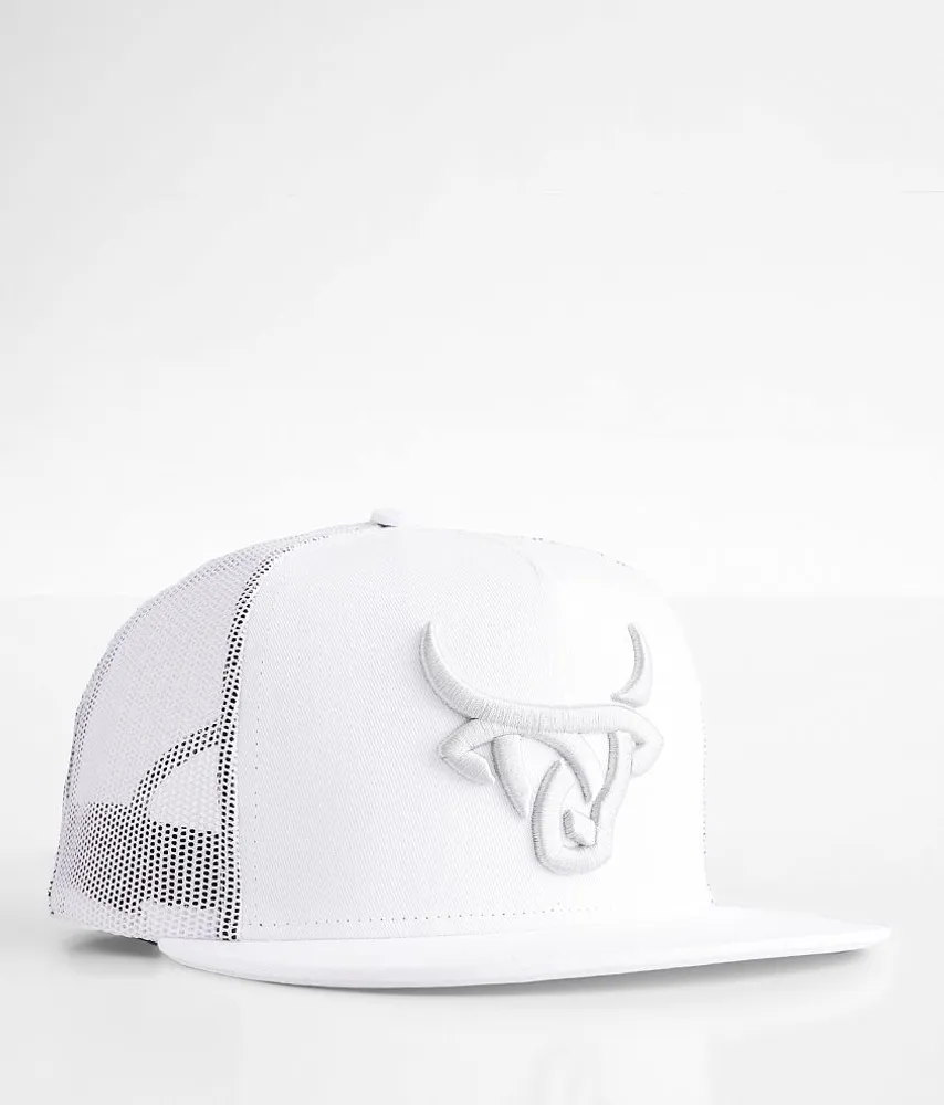 Lost Calf White Cattle Trucker Hat