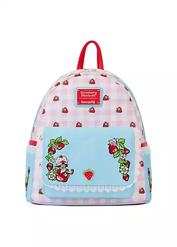 Loungefly Strawberry Shortcake Denim Pocket Mini Backpack | Grattan