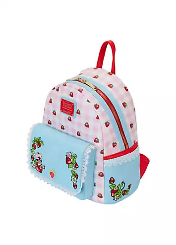 Loungefly Strawberry Shortcake Denim Pocket Mini Backpack | Grattan