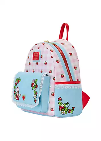 Loungefly Strawberry Shortcake Denim Pocket Mini Backpack | Grattan