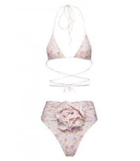 MAGDA BUTRYMTRIANGLE BIKINI IN FLORAL PRINT