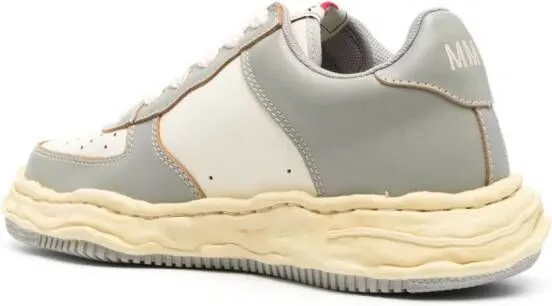 Maison MIHARA YASUHIRO Wayne OG Sole leather sneakers Neutrals