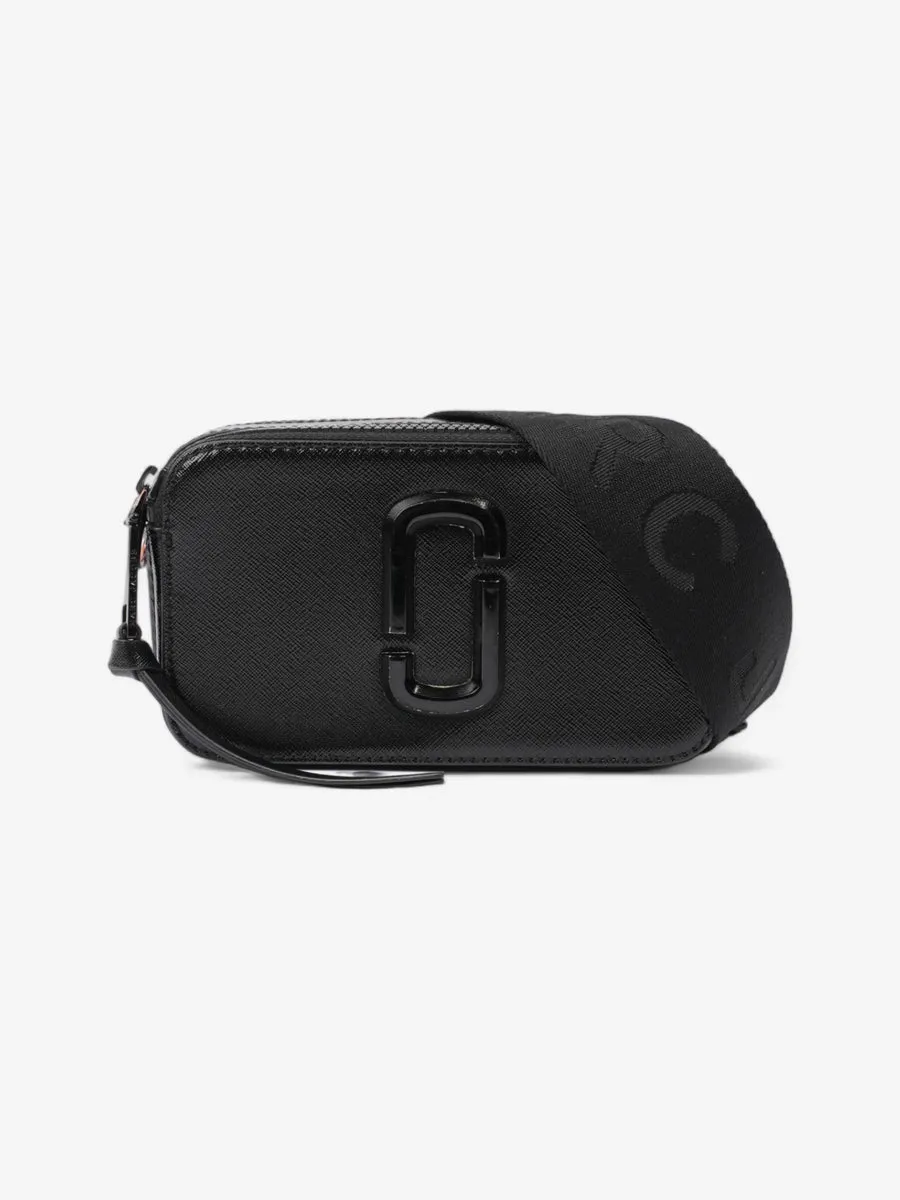 Marc Jacobs The Snapshot Bag Black Leather