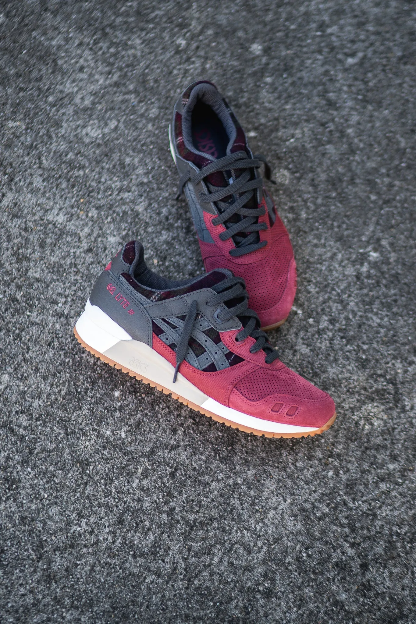 Mens Asics Gel-Lyte 3 OG (Brisket Red)