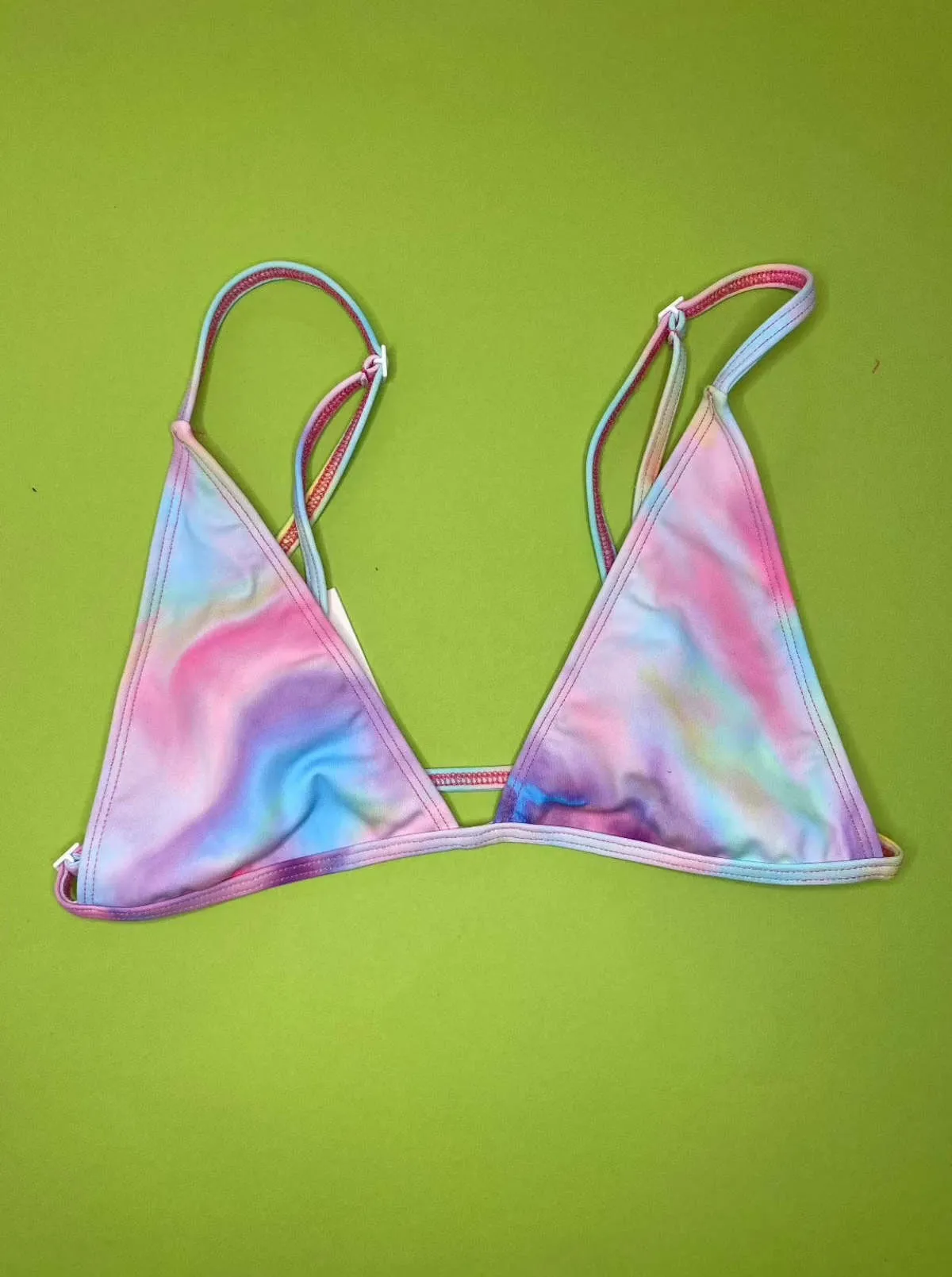 Mirage Triangle Bikini Top - Caribbean Dream