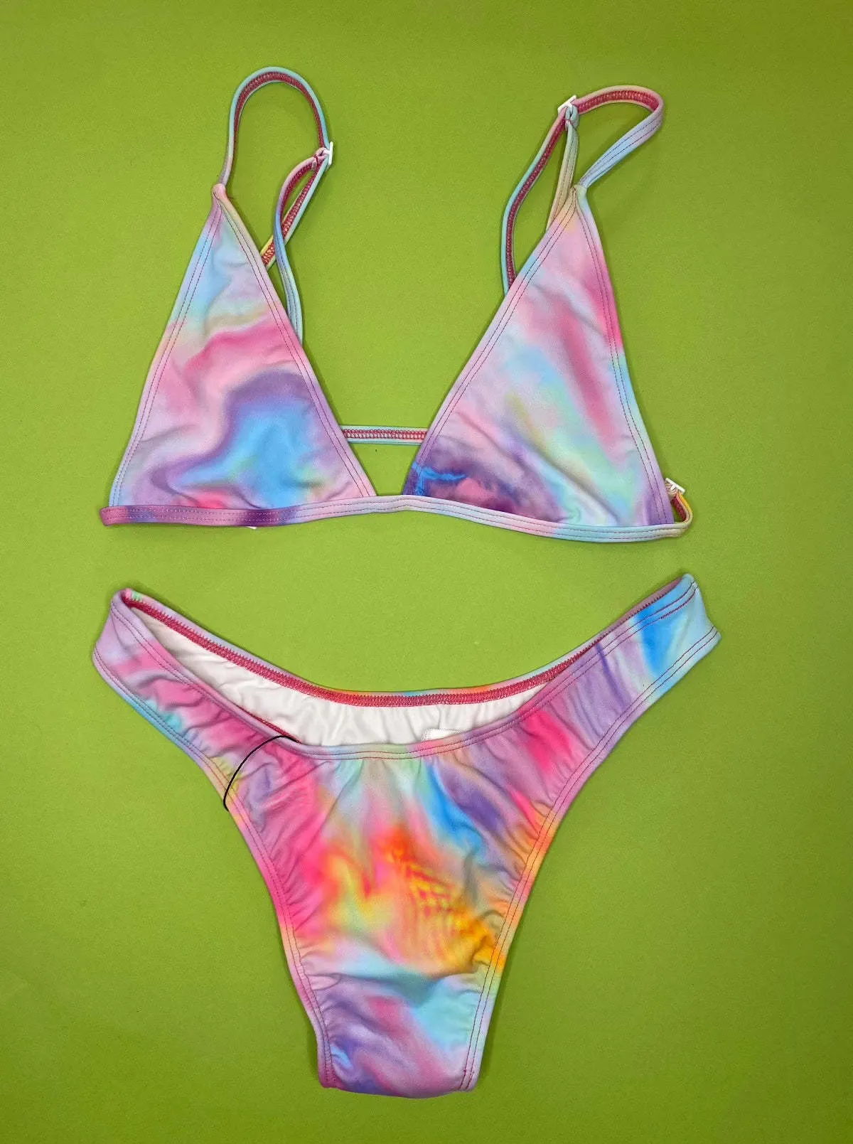 Mirage Triangle Bikini Top - Caribbean Dream