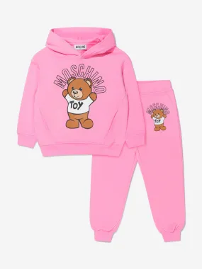 Moschino Girls Teddy Bear Logo Tracksuit