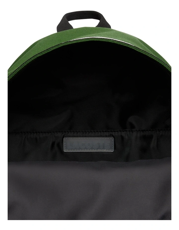 Neocroc Backpack With Zipped Logo Straps in Green