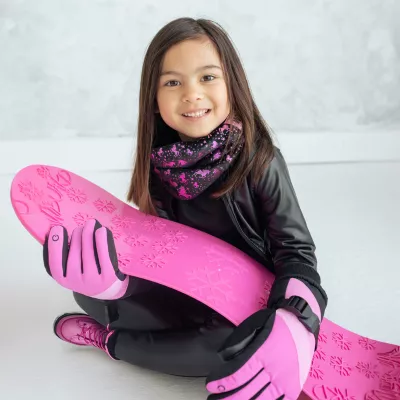 new!WinterProof Little Girls Cold Weather Gloves