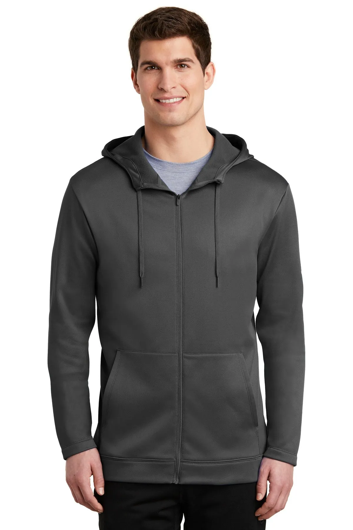 Nike Men's Therma-FIT Full-Zip Fleece Hoodie. NKAH6259