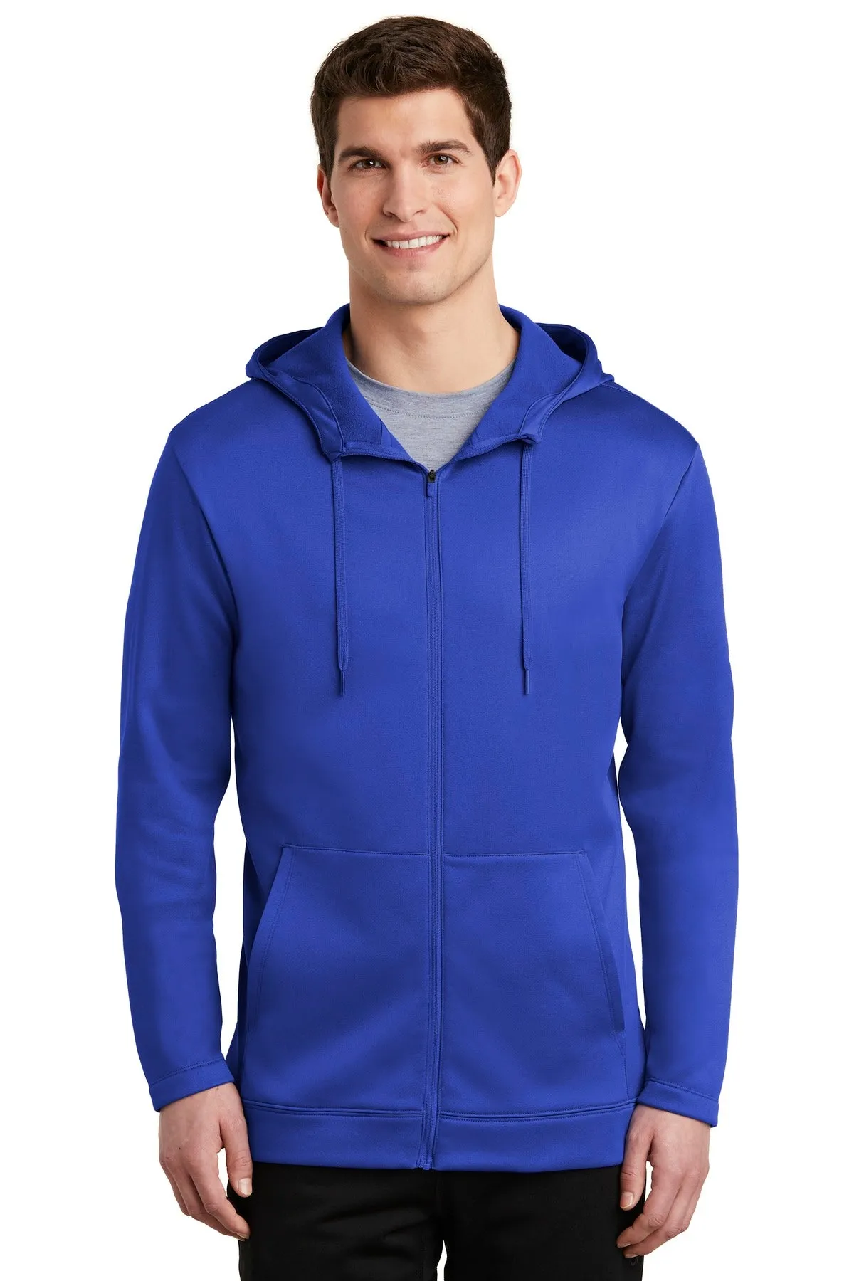 Nike Men's Therma-FIT Full-Zip Fleece Hoodie. NKAH6259