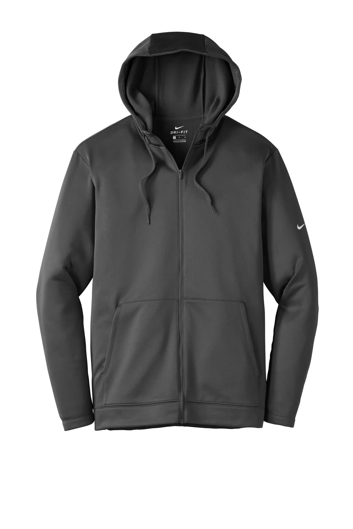 Nike Men's Therma-FIT Full-Zip Fleece Hoodie. NKAH6259