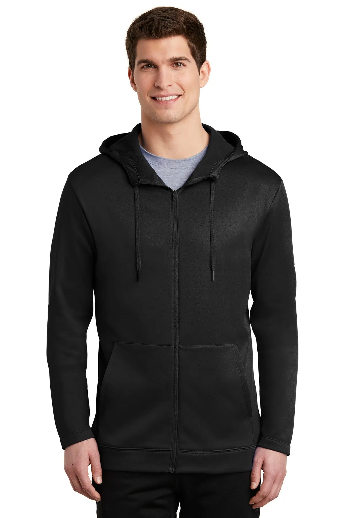 Nike Men's Therma-FIT Full-Zip Fleece Hoodie. NKAH6259