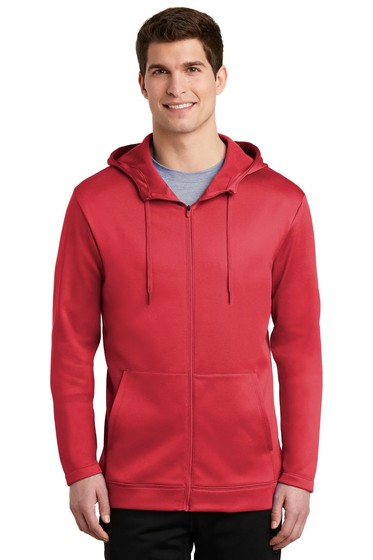 Nike Men's Therma-FIT Full-Zip Fleece Hoodie. NKAH6259