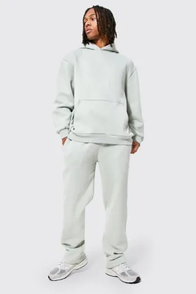 Oversized Hooded Straight Leg Tracksuit | boohooMAN UK