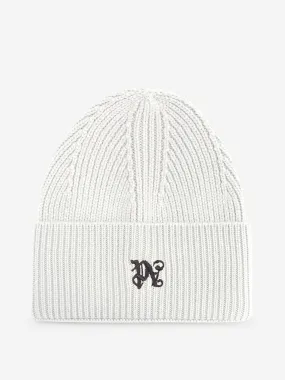 Palm Angels Logo Knitted Hat 