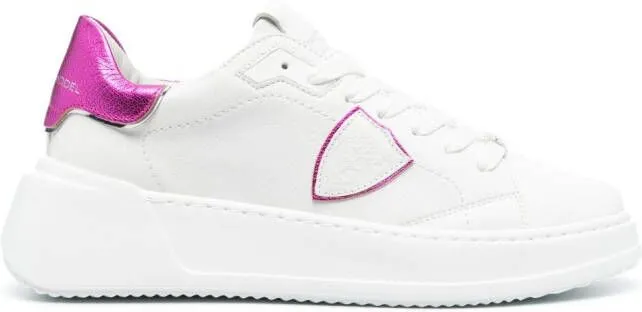 Philippe Model Paris Tres Temple low-top sneakers White