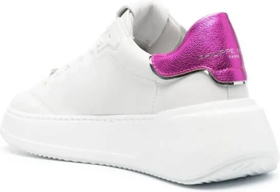 Philippe Model Paris Tres Temple low-top sneakers White