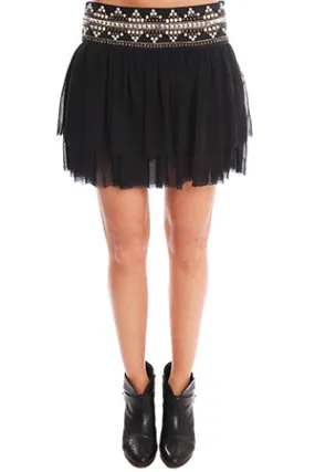 Pierre Balmain Black Skirt