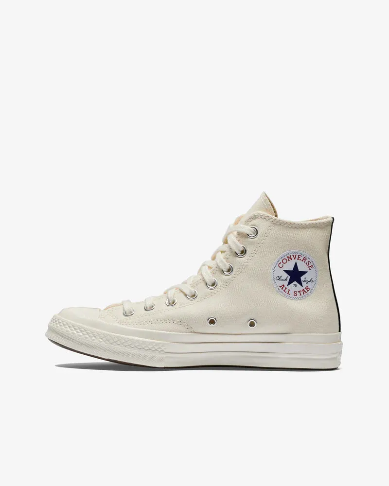   Play Converse Small Red Heart All Star '70 High Sneakers White 