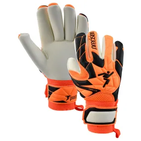 Precision Training Precision Fusion_X.3D Pro Negative Roll Giga Goalkeeping Gloves - Adult - Orange/Black/Grey/Black