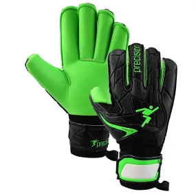 Precision Training Precision Fusion_X.3D  Roll Protect Goalkeeping Gloves - Youth - Black/Lime