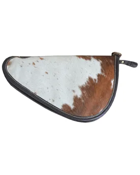 Product Name:  Myra Bag Brown & White Hair-on Leather Gun Cover