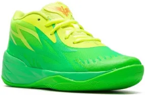 Puma Kids LaMelo Ball MB.02 Nickelodeon Slime sneakers Green