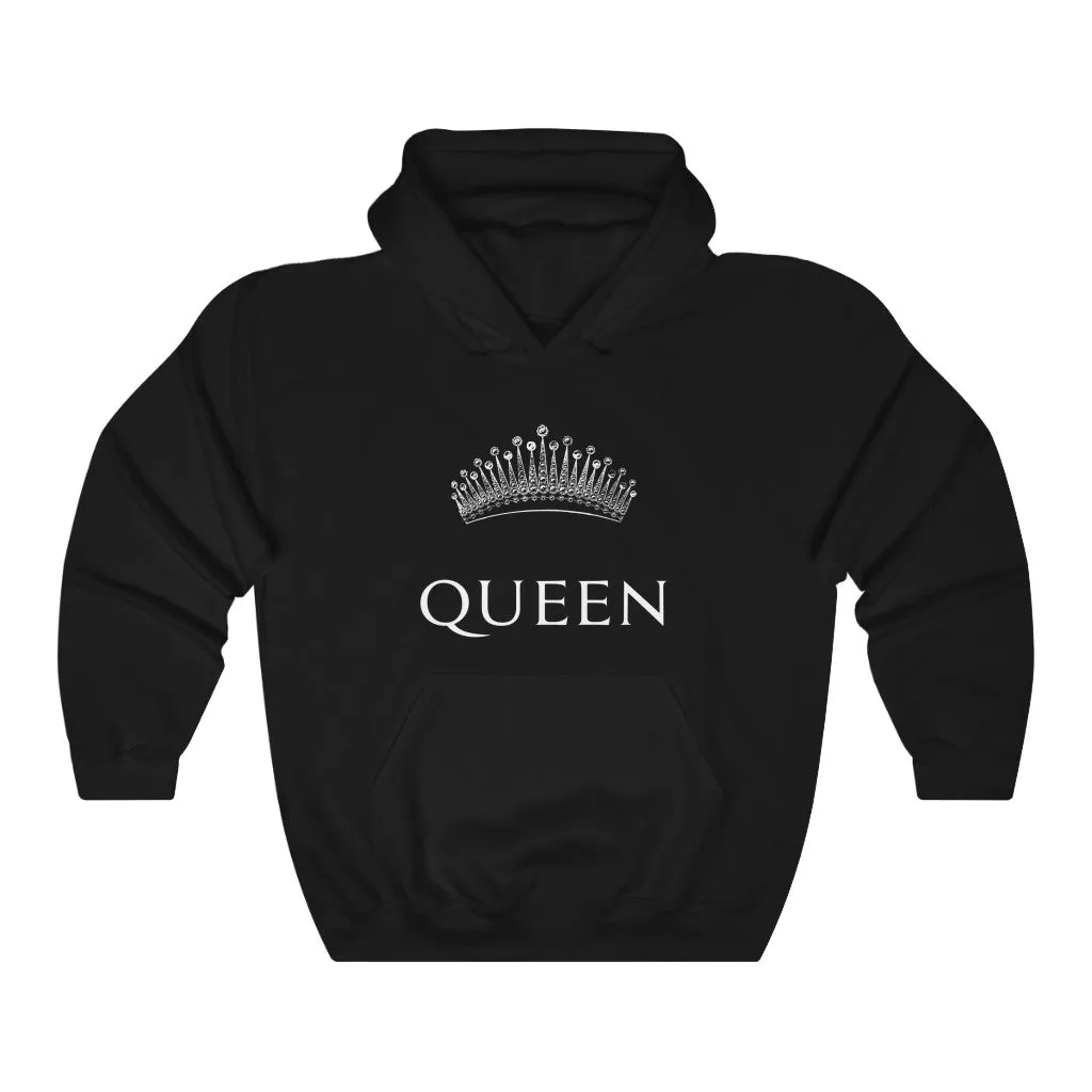 Queen White Hoodie