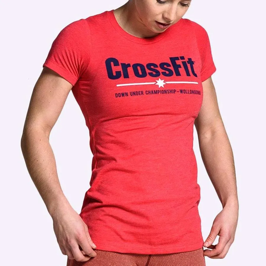 Reebok - Down Under CrossFit Championship T-Shirt - Women's - Red